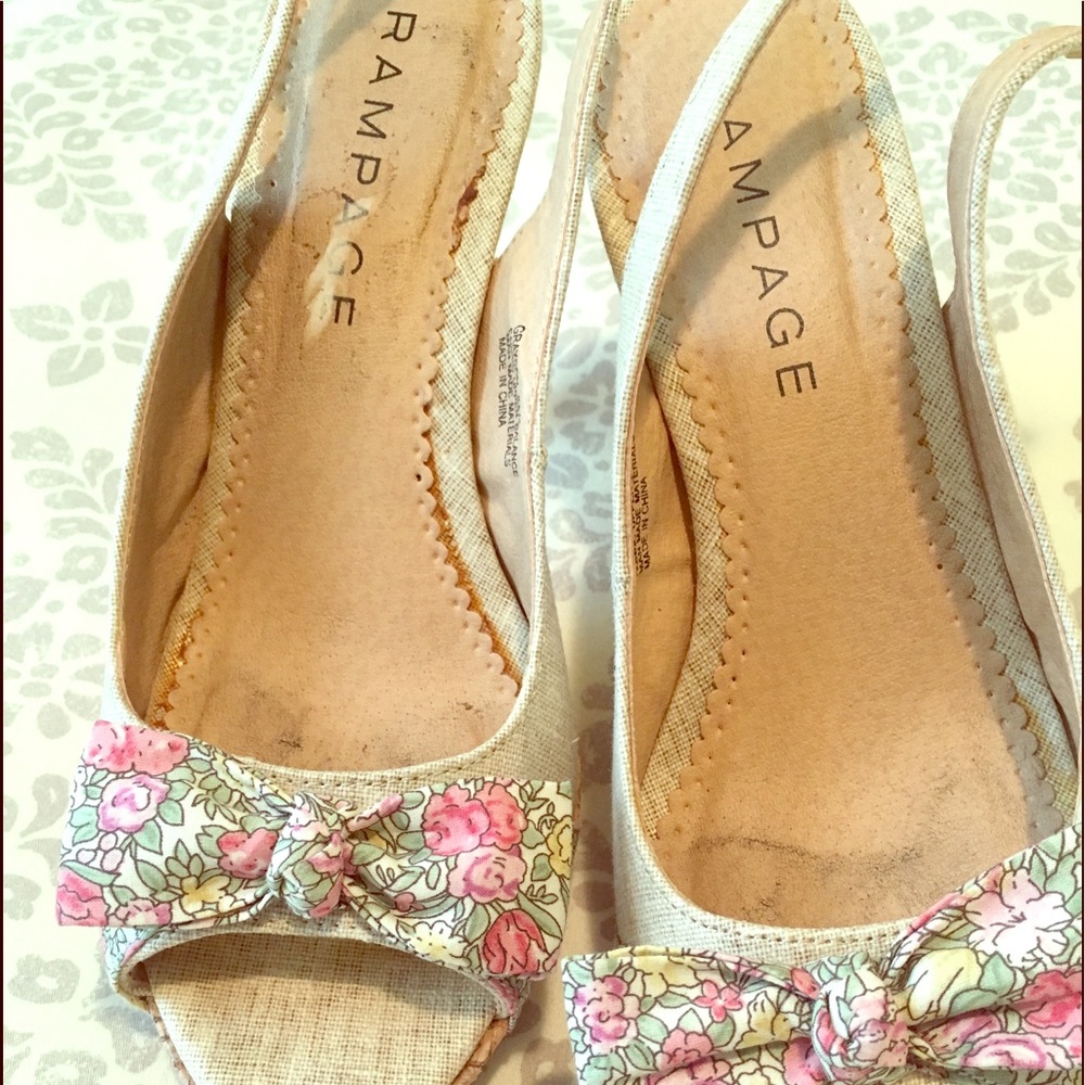 Rampage high heel sandals